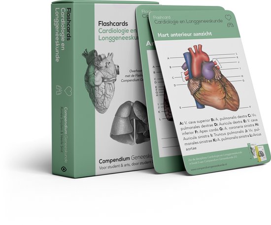 Flashcards Cardiologie en Longgeneeskunde