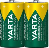 Varta - C - oplaadbare batterijen - LR14 - 1.2V - 3000 mAh - 20 stuks (10 blisters van 2 stuks)