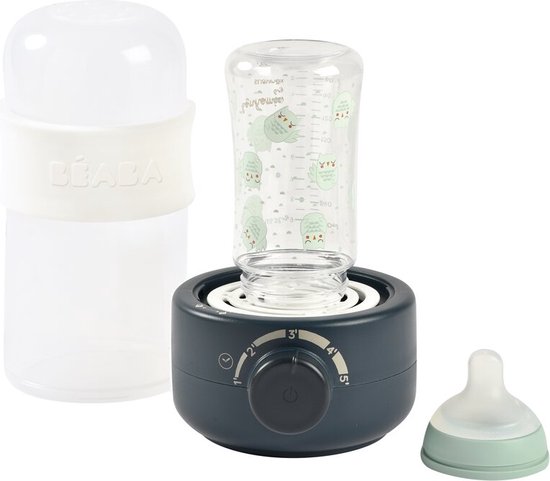 Béaba Baby Milk Second Flessenwarmer onderweg - Flesverwarmer - Sterilisator - Blauw van Merkloos — afbeelding 2