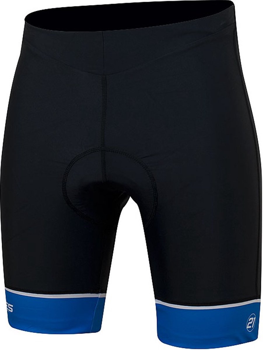 Fietsbroek dames zonder bretels K Lucky blauw-XS