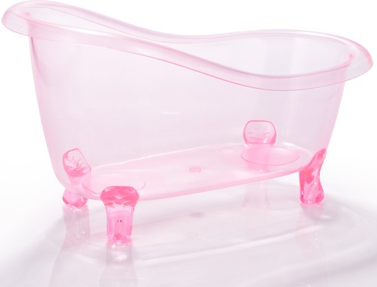 BRUBAKER Cosmetics 7-delige Babycadeauset voor meisjes- Cadeau voor babyshower - Babyverzorgingsset in Badkuip en pluche beer - Babycadeau - Roze van BRUBAKER Cosmetics — afbeelding 2