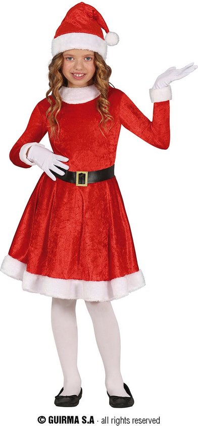 Winter Kerstmis Girl kostuum Kind - 10-12 jaar