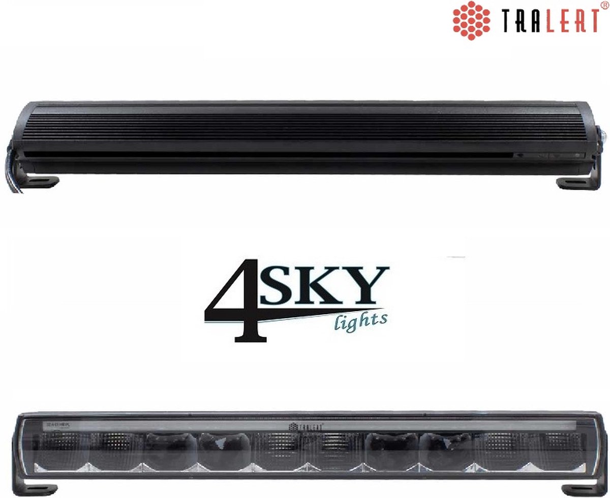 LED Lightbar The Skytrack 2 met Duo-colour 9500 lumen IP69 drukwaterdicht R112 R10 R7 gekeurd