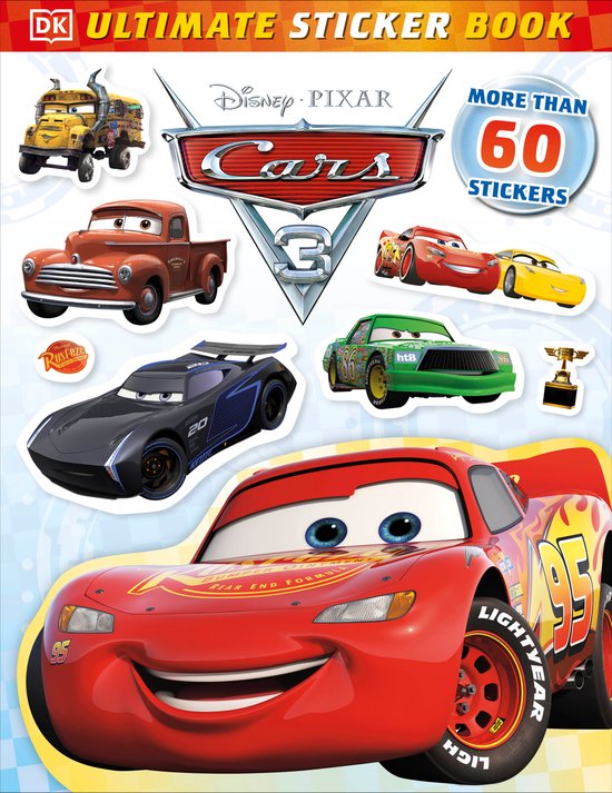 ISBN Ultimate Sticker Book: Disney Pixar Cars 3, Anglais, Livre broché, 16 pages