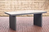 Clp Avignon Tuintafel - 1,25 mm Poly rotan - Grijs 180 cm