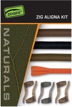 Fox Edges Naturals Zig Aligna Kit Olive - Khaki - Black