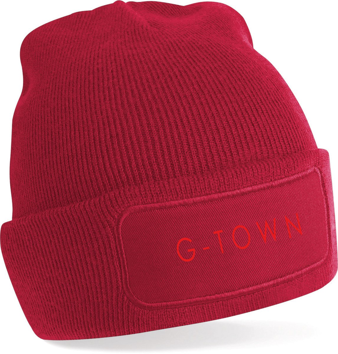 G-TOWN Beanie Rood Warm Uni
