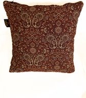 M&R design sierkussen hoes woonkamer 40x40 dubbelzijdig Perzisch zijde handgeweven Azarakhsh