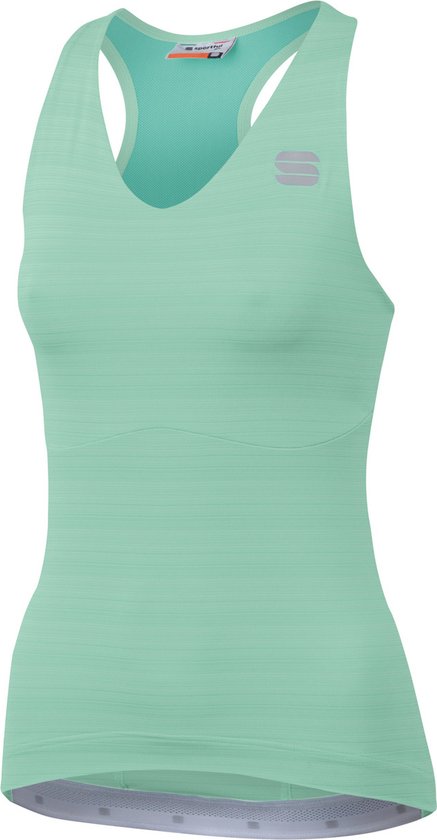 Sportful Fietsshirt Mouwloos voor Dames Groen - SF Kelly W Top-Acqua Green - L
