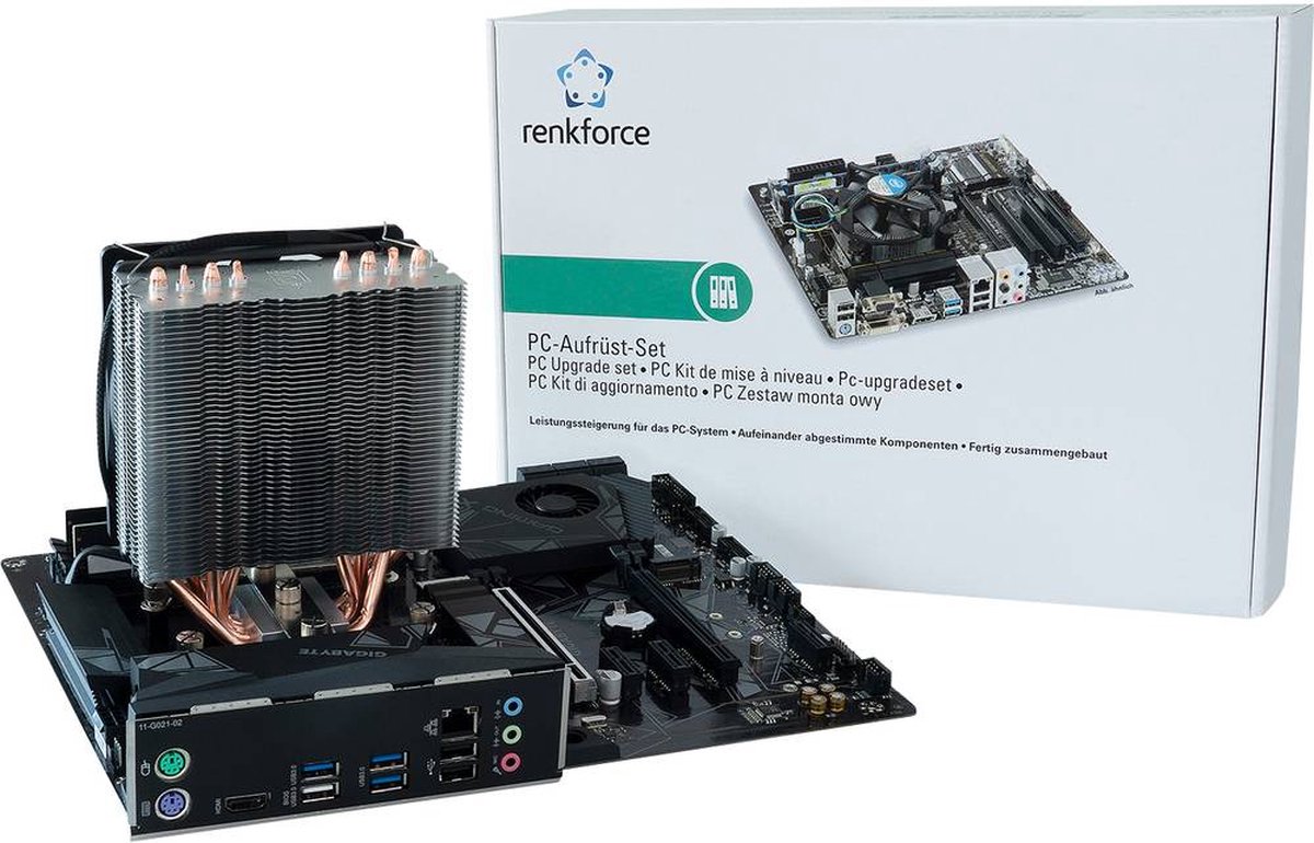 Renkforce PC tuning kit AMD Ryzen 7 5800X 4.7 GHz 32 GB DDR4-RAM ATX