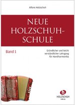 Holzschuh Verlag Neue houtschuh-school 1 Lehrgang voor Handharmonika - Educatief