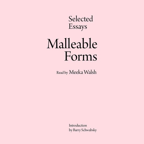 Malleable Forms - cover