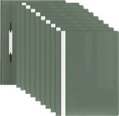 ACROPAQ 10x Farde à devis A4 en PP avec poche avant - Vert pastel - Organisez vos documents avec élégance