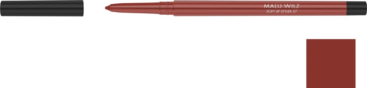 Malu Wilz - soft lip styler - lippotlood - nr 57 - licht kastanje bruin