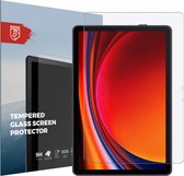 Rosso Tempered Glass Screen Protector Geschikt voor Samsung Galaxy Tab S9 / S9 FE | Beschermlaag | Glasplaatje | 9H Hardheid | Gehard Glas | Beschermglas