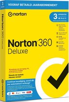 Norton 360 Deluxe 2022 3 appareils 1 an - Emballage physique