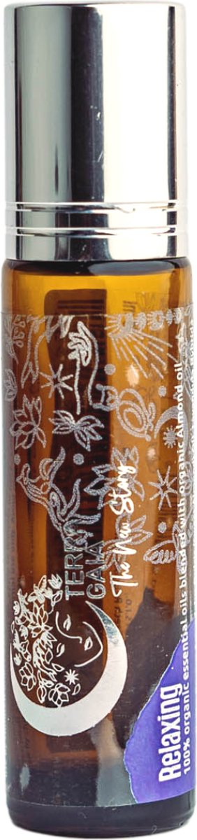 TERRA GAIA - roll on - relaxing - 100% organic essential oils - blended with organic almond oil