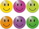 Sticker - Smiley - Set 25 stuks - Knutselen - Kerst.