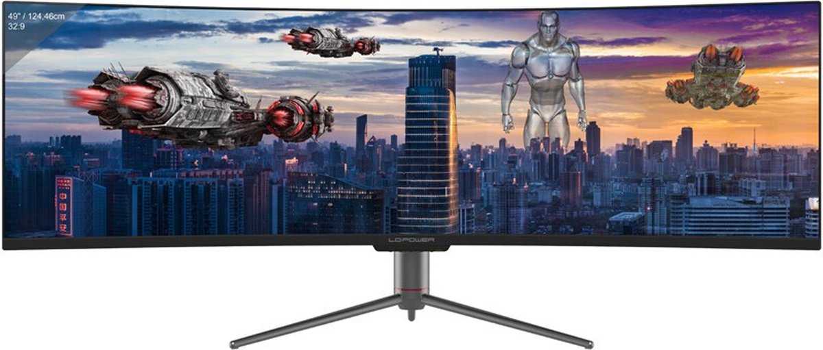 Monitor 49 - Ultrawide QHD QLED