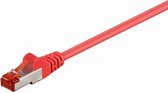 Wentronic 95487 - Câble UTP Cat 6 - RJ45 - 10 m - Rouge