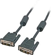 EFB Elektronik K5433.5V2 DVI kabel 5 meter DVI-I Zwart