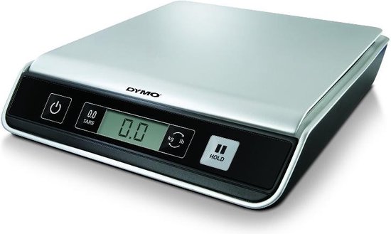 DYMO digitale postweegschaal | tot 10 kg capaciteit | 20 cm x 20 cm pakket- en verzendweegschaal - DYMO