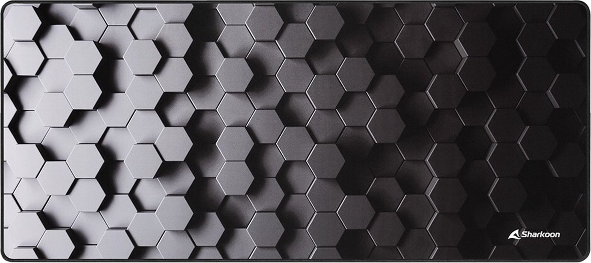 Sharkoon SKILLER SGP30 Game-muismat Zwart, Grijs