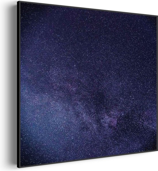 Akoestisch Schilderij Het sterrenstelsel Vierkant Pro M (65 X 65 CM) - Akoestisch paneel - Akoestische Panelen - Akoestische wanddecoratie - Akoestisch wandpaneel