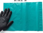 Verzendzakken - Turquoise - 10 stuks - 250 x 350 mm - Webshop verzend zakken - Verzenden - Verpakking