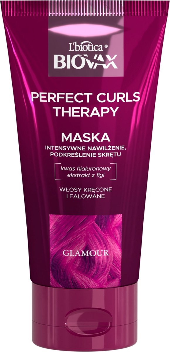 Glamour Perfect Curls Therapy intensief hydraterend masker voor krullend en golvend haar 150ml
