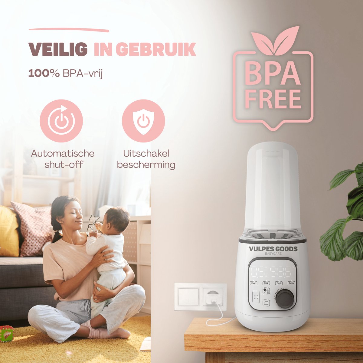 Vulpes Goods BabyCare - Flessenwarmer PRO 10in1 thumbnail 4
