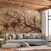 Fotobehangkoning - Behang - Vliesbehang - Fotobehang - Rickety Cherry Tree - 100 x 70 cm