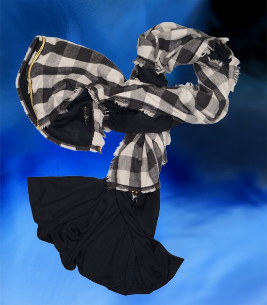 SEECOSY 100% kasjmier sjaal - geruite geruite tartan warme