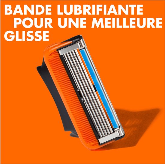 Gillette fusion 5 Lames De Rasoir 6 recharger