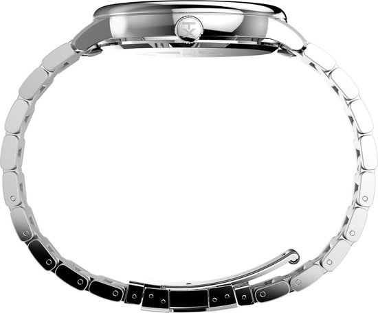 Timex Chicago TW2W13600 Horloge - Staal - Zilverkleurig - Ø 45 mm