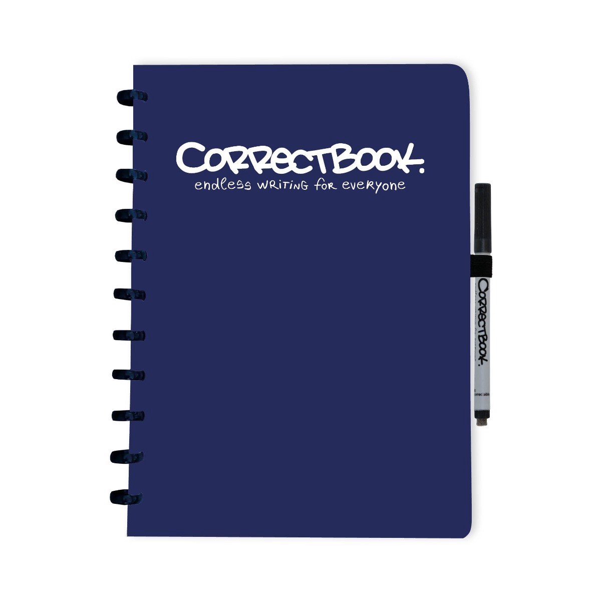 Correctbook Original Midnight Blue A4-Blanco - Uitwisbaar / Whiteboard Notitieboek