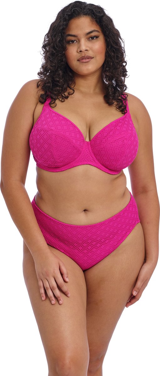 Elomi BAZARUTO MID RISE BIKINI BRIEF Dames Bikinibroekje - Clematis - Maat 40