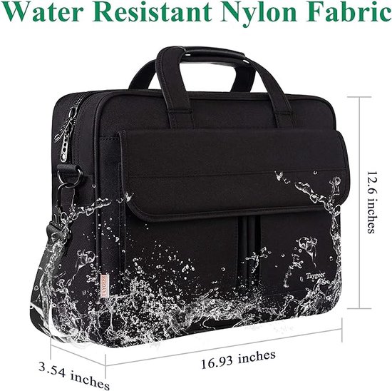 laptop case - Tablet Aktetas Draagtas, Waterbestendig Bescherming Laptop Beschermhoes 17 Inches