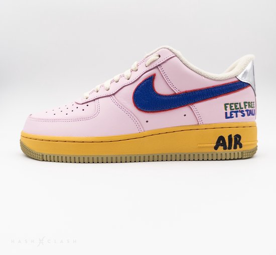 Nike Air Force 1 Low '07 Feel Free, Let’s Talk - DX2667-600 - Maat 42 - Kleur als op foto - Schoenen