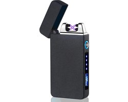 THAR - Plasma Aansteker – USB Oplaadbaar – Vuurwerk en Sigaretten Aansteker – Zwart