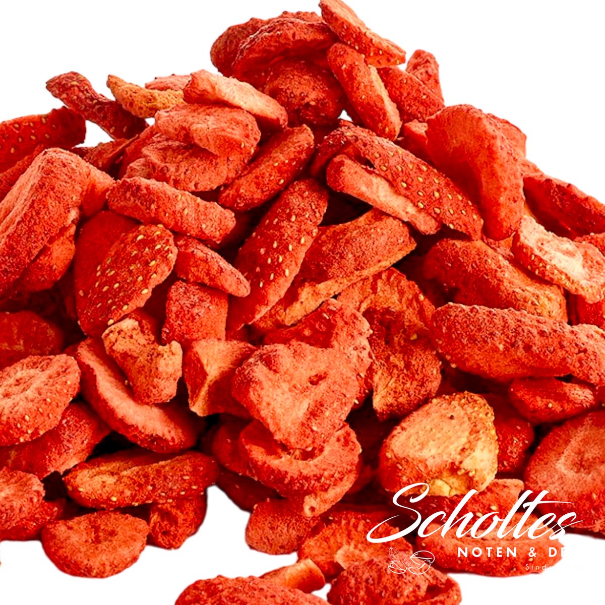 Goedkoopste Gevriesdroogde schijfjes Aardbei | 40 Gram | Glutenvrij | Vegan | Geen Toevoegingen