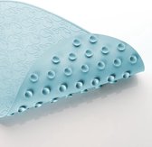 Reer - Anti-slip badmat - Natuurlijk rubber - blauw - 42x25 cm - ideale maat voor babybadjes