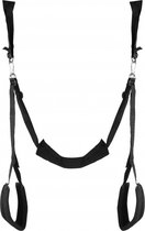 Shots - Ouch! OU903BLK - Over the Door Swing - Black