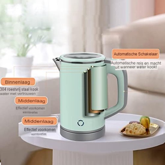 Waterkoker 800 Watt kopen? ️ Tot 17% korting