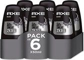 Axe - Deodorant Roller Black - 6 stuks - Voordeelverpakking