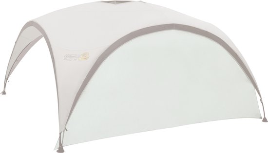Coleman Event Shelter M Sunwall zijwand partytent - speciaal voor de Coleman Event Shelter M - zijwanden met deur - met 2 PVC ramen voor extra licht - bescherming tegen wind, zon en regen - zijwand partytent voor extra privacy - grijs van Coleman — afbeelding 5