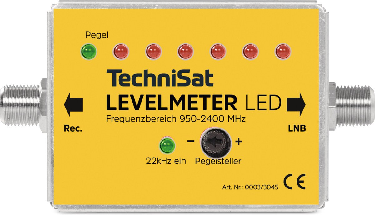 Technisat digitale niveaumeter