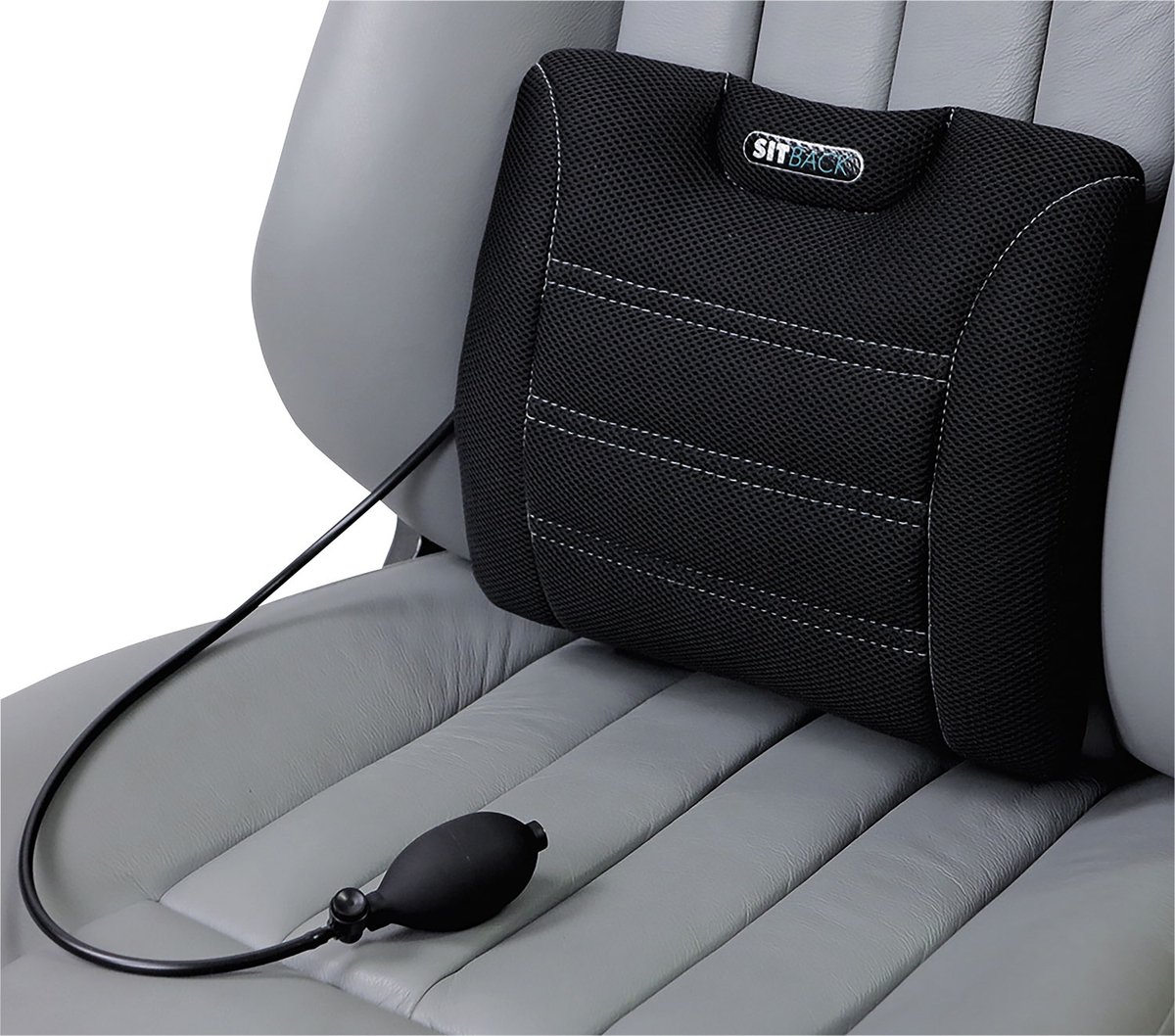 Sitback Air Living Vehicle Rugkussen 31 x 27 cm 3D Zwart