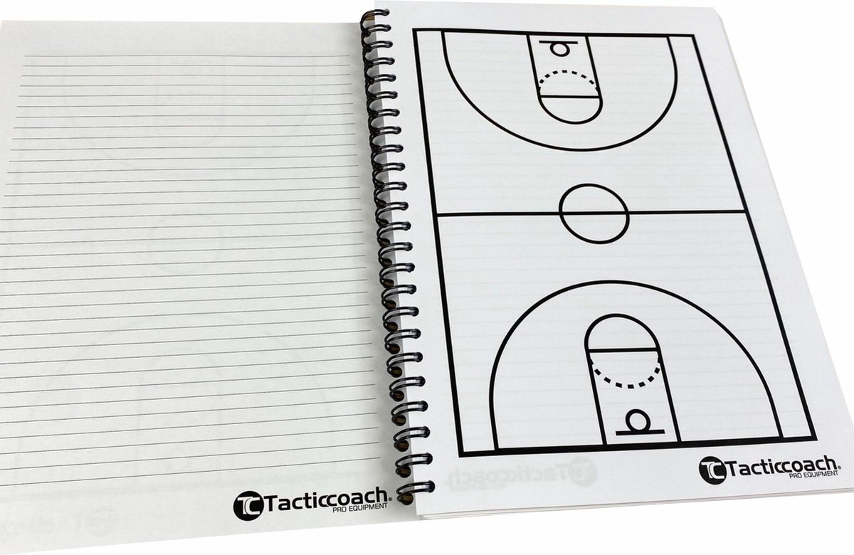 Coachboek Basketbal Coach Ringblok - A6