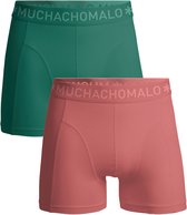 Muchachomalo Heren Boxershorts - 2 Pack - Maat L - 95% Katoen - Mannen Onderbroeken